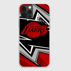 Чехол для iPhone 12 Pro с принтом LA LAKERS RED в Белгороде, силикон | область печати: задняя сторона чехла, без боковых панелей | Тематика изображения на принте: bryant | james | jordan | kobe | la lakers | lakers | lebron | nba | баскетбол | брайант | брайнт | джеймс | джордан | коби | леброн | лейкерс | лэйкерс | мамба | нба | черная