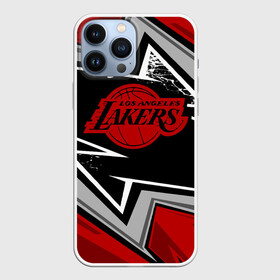 Чехол для iPhone 13 Pro Max с принтом LA LAKERS RED в Белгороде,  |  | bryant | james | jordan | kobe | la lakers | lakers | lebron | nba | баскетбол | брайант | брайнт | джеймс | джордан | коби | леброн | лейкерс | лэйкерс | мамба | нба | черная