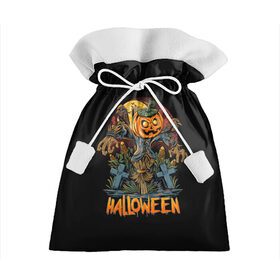 Подарочный 3D мешок с принтом Хэллоуин в Белгороде, 100% полиэстер | Размер: 29*39 см | Тематика изображения на принте: diy | ghost | halloween | horror | makeup | scary | skull clown | trick or treat | вампир | ведьма | кошка | луна | магия | ночь | тыква | хэллоуин