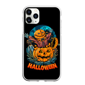 Чехол для iPhone 11 Pro Max матовый с принтом Happy Halloween в Белгороде, Силикон |  | diy | ghost | halloween | horror | makeup | scary | skull clown | trick or treat | вампир | ведьма | кошка | луна | магия | ночь | тыква | хэллоуин