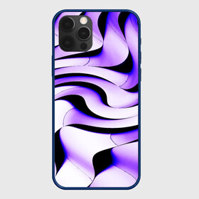 Чехол для iPhone 12 Pro Max с принтом GAlli в Белгороде, Силикон |  | abstraction | geometry | lines | metallic | panels | purple | shapes | texture | wavy | абстракция | волнистый | геометрия | линии | металлический | панели | текстура | фиолетовый | формы