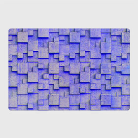 Магнитный плакат 3Х2 с принтом UlliCom в Белгороде, Полимерный материал с магнитным слоем | 6 деталей размером 9*9 см | abstraction | blue | mesh | mosaic | panels | surface | texture | абстракция | мозайка | панели | поверхность | сетка | синий | текстура