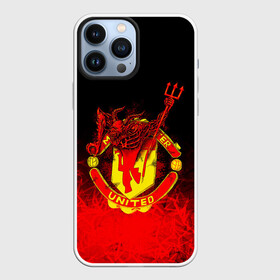 Чехол для iPhone 13 Pro Max с принтом MANCHESTER UNITED в Белгороде,  |  | ball | championat | devil | english | football | manchester | red | sport | united | англия | дьяволы | красные | манчестер | футбол | чемпион | чемпионат | юнайтед