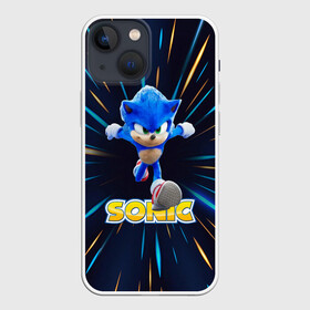 Чехол для iPhone 13 mini с принтом SONIC. в Белгороде,  |  | game | sega | sonic | sonic the hedgehog | видеоигра | доктор эггман | звуковой | игра | со скоростью звука | соник | соник в кино