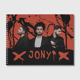 Альбом для рисования с принтом Jony в Белгороде, 100% бумага
 | матовая бумага, плотность 200 мг. | jony | pop | музыка | поп | русская музыка | ты беспощадна