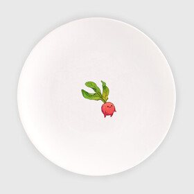Тарелка с принтом Милая редиска в Белгороде, фарфор | диаметр - 210 мм
диаметр для нанесения принта - 120 мм | арт | мило | милый | овощ | редис | редиска | рисунок | свежий овощ | свежий продукт