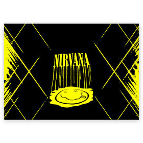 Поздравительная открытка с принтом NIRVANA в Белгороде, 100% бумага | плотность бумаги 280 г/м2, матовая, на обратной стороне линовка и место для марки
 | dave grohl | dave grohl nirvana | geffen | krist novoselic | kurt cobain | kurt cobain nirvana | music | nirvana | nirvana dave grohl | nirvana remastered | nirvana remastered videos | remastered music videos | rock | smells like teen spirit