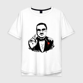 Мужская футболка хлопок Oversize с принтом Крёстный Круг в Белгороде, 100% хлопок | свободный крой, круглый ворот, “спинка” длиннее передней части | Тематика изображения на принте: 