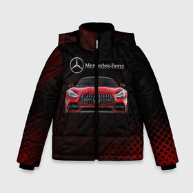 Зимняя куртка для мальчиков 3D с принтом Mercedes Benz AMG в Белгороде, ткань верха — 100% полиэстер; подклад — 100% полиэстер, утеплитель — 100% полиэстер | длина ниже бедра, удлиненная спинка, воротник стойка и отстегивающийся капюшон. Есть боковые карманы с листочкой на кнопках, утяжки по низу изделия и внутренний карман на молнии. 

Предусмотрены светоотражающий принт на спинке, радужный светоотражающий элемент на пуллере молнии и на резинке для утяжки | 2020 | amg | auto | mercedes | mercedes amg gt | sport | авто | автомобиль | автомобильные | амг | бренд | марка | машины | мерседес | мерседес бенц амг | спорт
