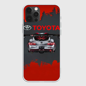 Чехол для iPhone 12 Pro Max с принтом Toyota Supra в Белгороде, Силикон |  | 