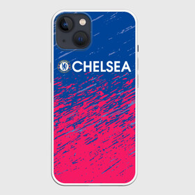 Чехол для iPhone 13 с принтом Chelsea  Челси. в Белгороде,  |  | chelsea | fc | football | football club | sport | спорт | спортивные | униформа | фирменные цвета | фк | футбол | футбольный клуб | челси