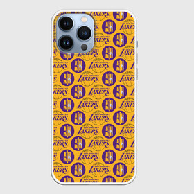 Чехол для iPhone 13 Pro Max с принтом LA LAKERS в Белгороде,  |  | bryant | james | jordan | kobe | la lakers | lakers | lebron | nba | баскетбол | брайант | брайнт | джеймс | джордан | коби | леброн | лейкерс | лэйкерс | мамба | нба | черная