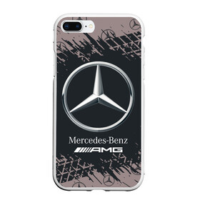 Чехол для iPhone 7Plus/8 Plus матовый с принтом MERCEDES МЕРСЕДЕС в Белгороде, Силикон | Область печати: задняя сторона чехла, без боковых панелей | amg | auto | bens | benz | logo | merc | mercedes | mercedes benz | mersedes | moto | star | vthctltc | авто | амг | бенц | звезда | класс | лого | логотип | мерин | мерс | мерседес | мерседес бенц | мото | символ | символы | ьуксувуы