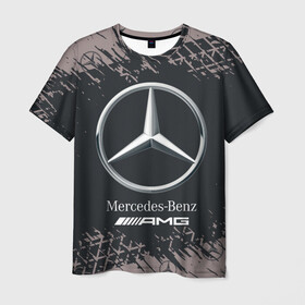 Мужская футболка 3D с принтом MERCEDES / МЕРСЕДЕС в Белгороде, 100% полиэфир | прямой крой, круглый вырез горловины, длина до линии бедер | amg | auto | bens | benz | logo | merc | mercedes | mercedes benz | mersedes | moto | star | vthctltc | авто | амг | бенц | звезда | класс | лого | логотип | мерин | мерс | мерседес | мерседес бенц | мото | символ | символы | ьуксувуы