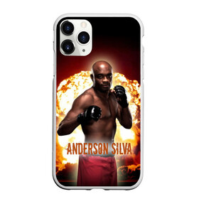 Чехол для iPhone 11 Pro матовый с принтом Андерсон Сильва в Белгороде, Силикон |  | anderson da silva | anderson silva | fight mma | mma | ufc | ultimate fighting championship | андерсон да силва | андерсон силва | андерсон сильва | боец мма | боец смешанных боевых искусств | бои без правил | боксер | кикбоксер | мма 