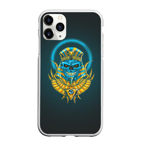 Чехол для iPhone 11 Pro Max матовый с принтом PHARAOH 2.0 в Белгороде, Силикон |  | абстракция | геометрия | головы животных | злое | необычное | неон | прикольное | текстура | черепа | эпичное | яркое