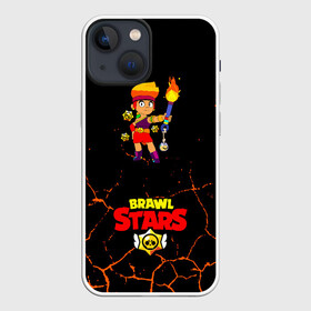 Чехол для iPhone 13 mini с принтом Brawl Stars Amber в Белгороде,  |  | amber | crow | leon | logo game | nita | sandy | spike | surge | амбер | бравл старс | бравлер | браво | герои | девочкам | детям | легендарный | леон | логотипы игр | мальчикам | огненный | огонь | пламя | сенди | спраут | чер