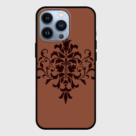 Чехол для iPhone 13 Pro с принтом Симметричный узор в Белгороде,  |  | античный узор | красивый узор | лепестки | симметричный узор | симметрия. | узоры