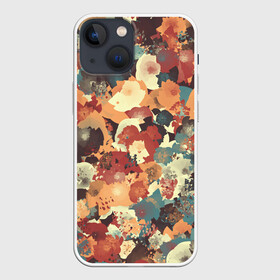 Чехол для iPhone 13 mini с принтом Осенние цвета в Белгороде,  |  | abstract | autumn | hipster | paint | абстракция | краска | осень | пятна | хипстер