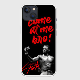 Чехол для iPhone 13 с принтом Israel Adesanya в Белгороде,  |  | habib | israel adesanya | mma | ufc | адесанья | адэсанья | боец | борец | израель | израэль | исраэль адесанья | конор макгрегор | мма | нурмагомедов | хабиб | юфс