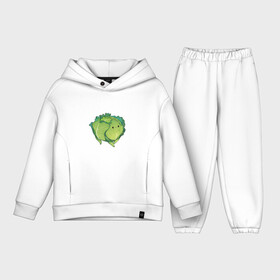 Детский костюм хлопок Oversize с принтом Симпатичная капуста в Белгороде,  |  | Тематика изображения на принте: арт | капуста | милая капуста | мило | милота | овощ | овощи | рисунок | свежие овощи | свежий овощ | свежий продукт