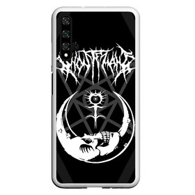 Чехол для Honor 20 с принтом GHOSTEMANE в Белгороде, Силикон | Область печати: задняя сторона чехла, без боковых панелей | Тематика изображения на принте: america | eric whitney | ghostemane | trash | usa | америка | сша | треш