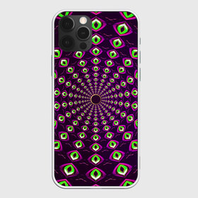 Чехол для iPhone 12 Pro Max с принтом Fractal-SSS в Белгороде, Силикон |  | abstraction | fractal | light green | mandala | pattern | pink | shape | symmetry | texture | абстракция | розовый | салатовый | симметрия | текстура | узор | формы | фрактал