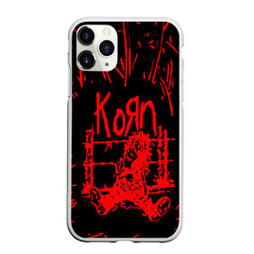 Чехол для iPhone 11 Pro матовый с принтом korn в Белгороде, Силикон |  | acoustic | blind | coming undone | download | falling away from me | freak on a leash | korn | lyrics | music | narcissistic cannibal | official | official video | twisted transistor | vevo | word up | группа слипнот | коян | рок