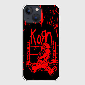 Чехол для iPhone 13 mini с принтом korn в Белгороде,  |  | acoustic | blind | coming undone | download | falling away from me | freak on a leash | korn | lyrics | music | narcissistic cannibal | official | official video | twisted transistor | vevo | word up | группа слипнот | коян | рок