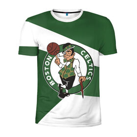 Мужская футболка 3D спортивная с принтом Бостон Селтикс в Белгороде, 100% полиэстер с улучшенными характеристиками | приталенный силуэт, круглая горловина, широкие плечи, сужается к линии бедра | boston | boston celtics | celtics | nba | баскетбол | бостон | бостон селтикс | нба | селтикс