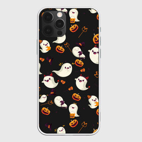 Чехол для iPhone 12 Pro Max с принтом Halloween в Белгороде, Силикон |  | cat | ghost | halloween | monster | skull | zombie | зомби | кладбище | кот | кошка | летучая | монстр | монстры | мышь | приведение | приведения | призрак | призраки | тыква | хэллоуин | череп