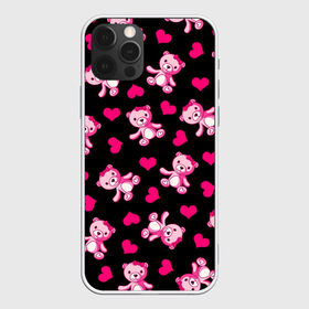 Чехол для iPhone 12 Pro Max с принтом Love teddy bear в Белгороде, Силикон |  | bear | heart | love is | pink | teddy | valentines day | бантик | валентина | девушке | дочь | жена | животные | игрушка | лучшая | любимая | любовь | мама | марта | медведь | медвежата | медвежата и сердечки | мишки тедди