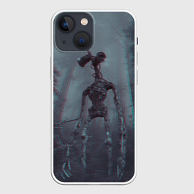Чехол для iPhone 13 mini с принтом Сиреноголовый в Белгороде,  |  | 6789 | foundation | head | scp | siren | sirenhead | голова | объект | объекты | сирена | сиреноголовый | фонд