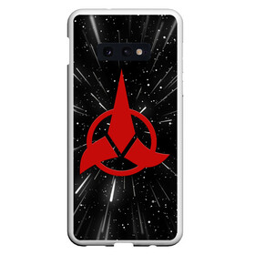 Чехол для Samsung S10E с принтом Klingons Logo (Z) в Белгороде, Силикон | Область печати: задняя сторона чехла, без боковых панелей | klingon | klingons | klinzhai | star trek | startrek | азетбур | варак | гаурон | горкон | звездный путь | инопланетная цивилизация | кейлесс незабываемый | клингон | клинжай | кронос | марток | молор | рекло | сомпек