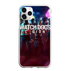 Чехол для iPhone 11 Pro Max матовый с принтом Watch Dogs Legion в Белгороде, Силикон |  | 