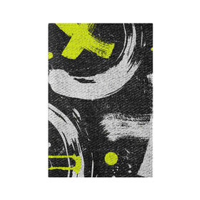 Обложка для паспорта матовая кожа с принтом Grunge Texture в Белгороде, натуральная матовая кожа | размер 19,3 х 13,7 см; прозрачные пластиковые крепления | art | background | cross | grunge | paint | strokes | texture | арт | гранж | краска | крест | мазки | текстура | фон