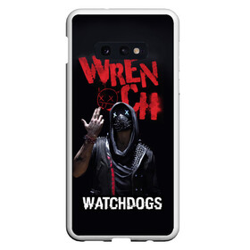 Чехол для Samsung S10E с принтом Watch Dogs Legion в Белгороде, Силикон | Область печати: задняя сторона чехла, без боковых панелей | watch dogs | watch dogs 2 | watch dogs: legion | группы dedsec | игра