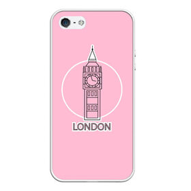Чехол для iPhone 5/5S матовый с принтом Биг Бен, Лондон, London в Белгороде, Силикон | Область печати: задняя сторона чехла, без боковых панелей | big ben | clock | england | europe | london | pink | travel | англия | башня | башня елизаветы | биг бен | великобритания | европа | иконка | круг | лондон | надпись | путешествия | розовый | символ | часы