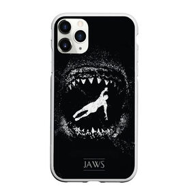 Чехол для iPhone 11 Pro матовый с принтом Челюсти JAWS в Белгороде, Силикон |  | 2020 | shark | sharks | акула | акулы | зубы | клыки | мегаладон | меголадон | пиранья | про | фильм | фильм про акул | фильм челюсти | хеллоуин | хэллоуин | челюсти