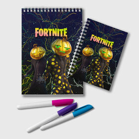 Блокнот с принтом Fortnite Jack Gourdon в Белгороде, 100% бумага | 48 листов, плотность листов — 60 г/м2, плотность картонной обложки — 250 г/м2. Листы скреплены удобной пружинной спиралью. Цвет линий — светло-серый
 | Тематика изображения на принте: chapter 2 | fortnite | fortnite 3 | fortnite jack gourdon | fortnitemare | halloween | jack gourdon | jack gourdon outfit | лого фортнайт | сет jack gourdon | скин тыквы | тыква | фортнайт | фортнайт глава 2 | фортнайт тыква | хэллоуин | хэллоуин фортнайт