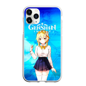 Чехол для iPhone 11 Pro Max матовый с принтом Genshin Impact - Lumine в Белгороде, Силикон |  | amber | anime | anime girl | game | gamer | genshin | genshin impact | genshin impact logo | genshin impact lumine | jean | jrpg | lisa | lumine | rpg | zelda | аниме | геншин импакт | джин | зельда | игра | лиза | люмине | люмине генши