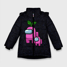 Зимняя куртка для девочек 3D с принтом Among us Pink+ kid Pink в Белгороде, ткань верха — 100% полиэстер; подклад — 100% полиэстер, утеплитель — 100% полиэстер. | длина ниже бедра, удлиненная спинка, воротник стойка и отстегивающийся капюшон. Есть боковые карманы с листочкой на кнопках, утяжки по низу изделия и внутренний карман на молнии. 

Предусмотрены светоотражающий принт на спинке, радужный светоотражающий элемент на пуллере молнии и на резинке для утяжки. | among | among us | among us impostor | among us lime | among us lime+ kid lime | among us pink+ kid pink | among us red+ kid red | among us предатель | imposter | амонг | амонг ас | амонг ас предатель | игра про космос | космос | предатель