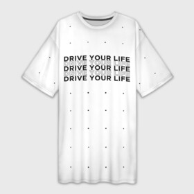Платье-футболка 3D с принтом dyl black в Белгороде,  |  | drive | drive fitness | драйв | драйв фитнес