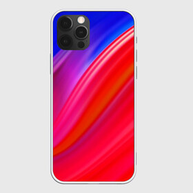 Чехол для iPhone 12 Pro Max с принтом COLORS в Белгороде, Силикон |  | Тематика изображения на принте: абстракция | брызги | краски | красное | синее