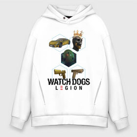 Мужское худи Oversize хлопок с принтом Watch Dogs Legion в Белгороде, френч-терри — 70% хлопок, 30% полиэстер. Мягкий теплый начес внутри —100% хлопок | боковые карманы, эластичные манжеты и нижняя кромка, капюшон на магнитной кнопке | action | action adventure | game watch dogs | legion | skull | watch dogs | watch dogs legion | watch dogs mask | ватч догз легион | ватч догс | заставка watch dogs | игра watch dogs | легион | лого | логотип | логотип watch dogs | лондон |