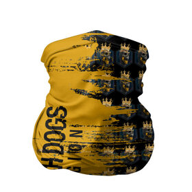Бандана-труба 3D с принтом Watch Dogs Legion Skulls в Белгороде, 100% полиэстер, ткань с особыми свойствами — Activecool | плотность 150‒180 г/м2; хорошо тянется, но сохраняет форму | Тематика изображения на принте: 