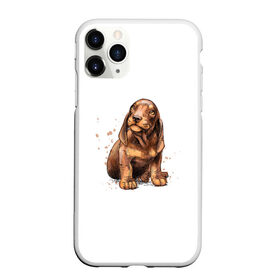 Чехол для iPhone 11 Pro Max матовый с принтом Щенок в Белгороде, Силикон |  | Тематика изображения на принте: животные | звери | пес | собака | щенок