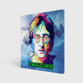 Холст квадратный с принтом Джон Леннон Imagine в Белгороде, 100% ПВХ |  | Тематика изображения на принте: beatles | imagine | john | lennon | the beatles | битлз | битлы | группа | джон | купить | леннон | леннона | очки | рок н ролл | с группы | хиппи
