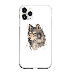 Чехол для iPhone 11 Pro Max матовый с принтом Волк в Белгороде, Силикон |  | волк | голова волка | животные | звери | хищник