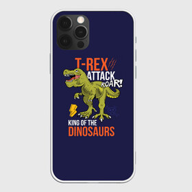 Чехол для iPhone 12 Pro Max с принтом Тираннозавр в Белгороде, Силикон |  | динозавр | животные | звери | тираннозавр | хищник